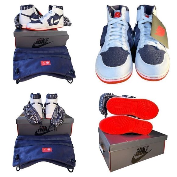 NIB Air Jordan 1 Retro High Utility “Quai 54” Sneaker - Picture 5 of 5